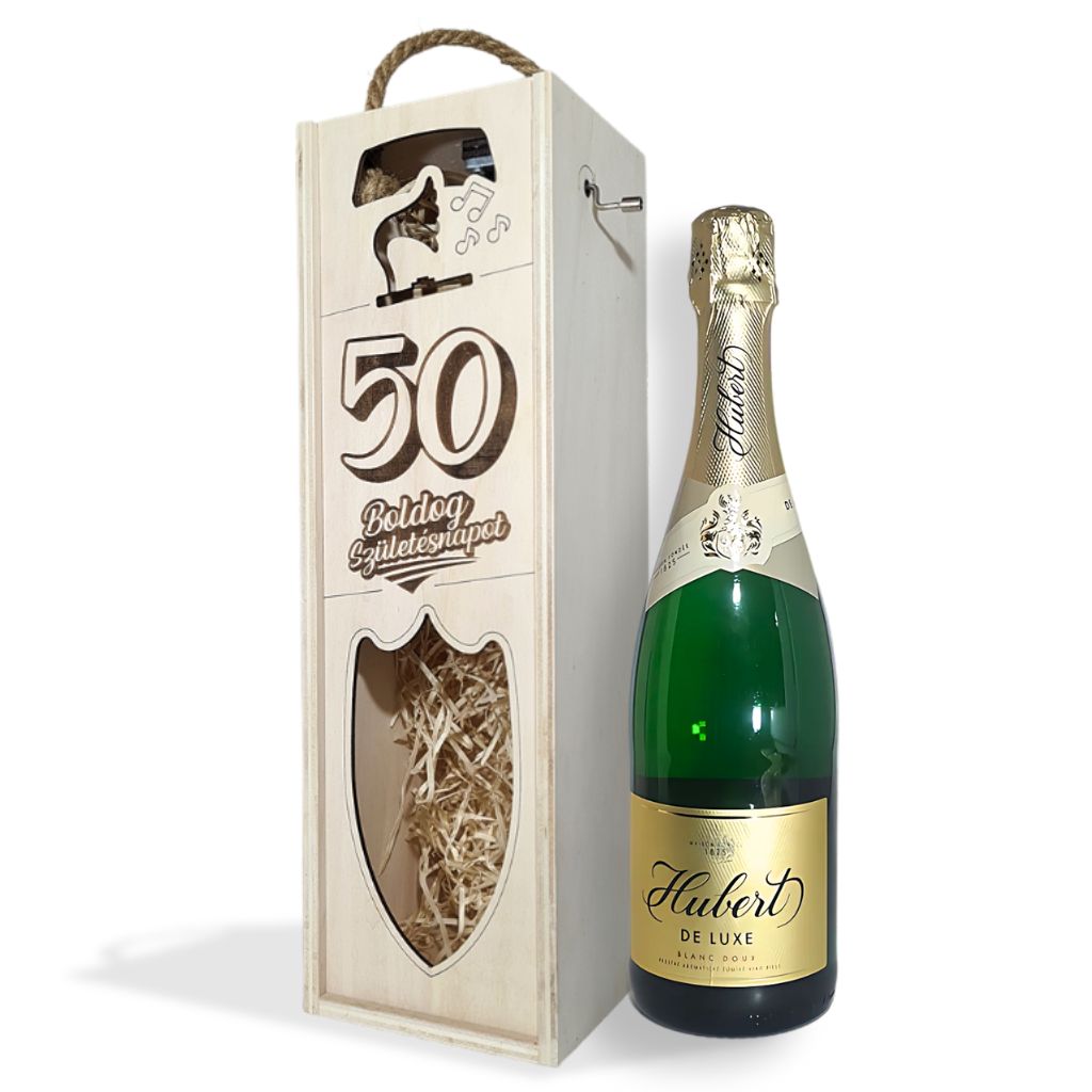 Bor és pezsgő dobozok