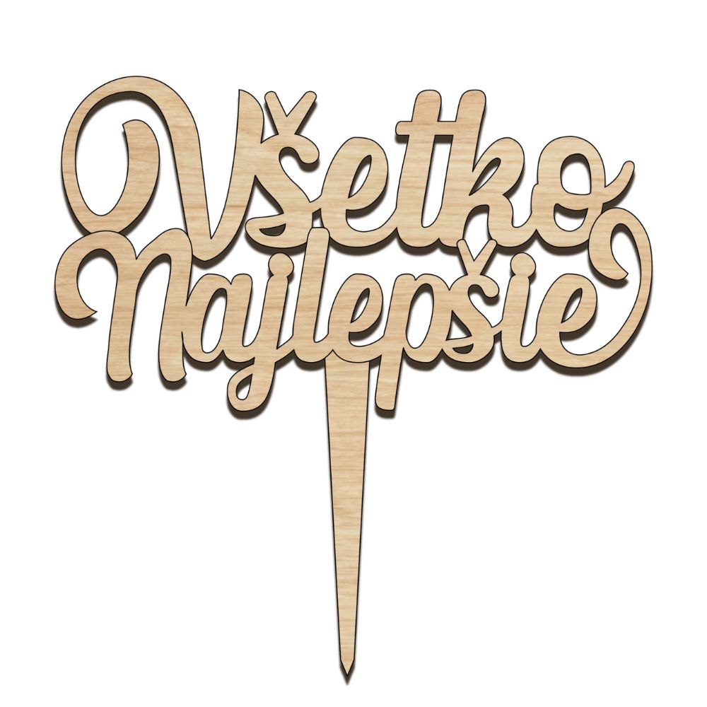 Všetko najlepšie - písané