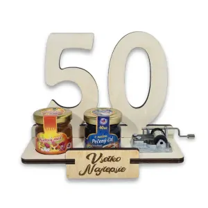 Narodeninový stojan s verklikom a dobrotami