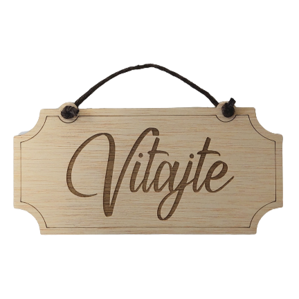 Dekoračná tabuľka | VITAJTE