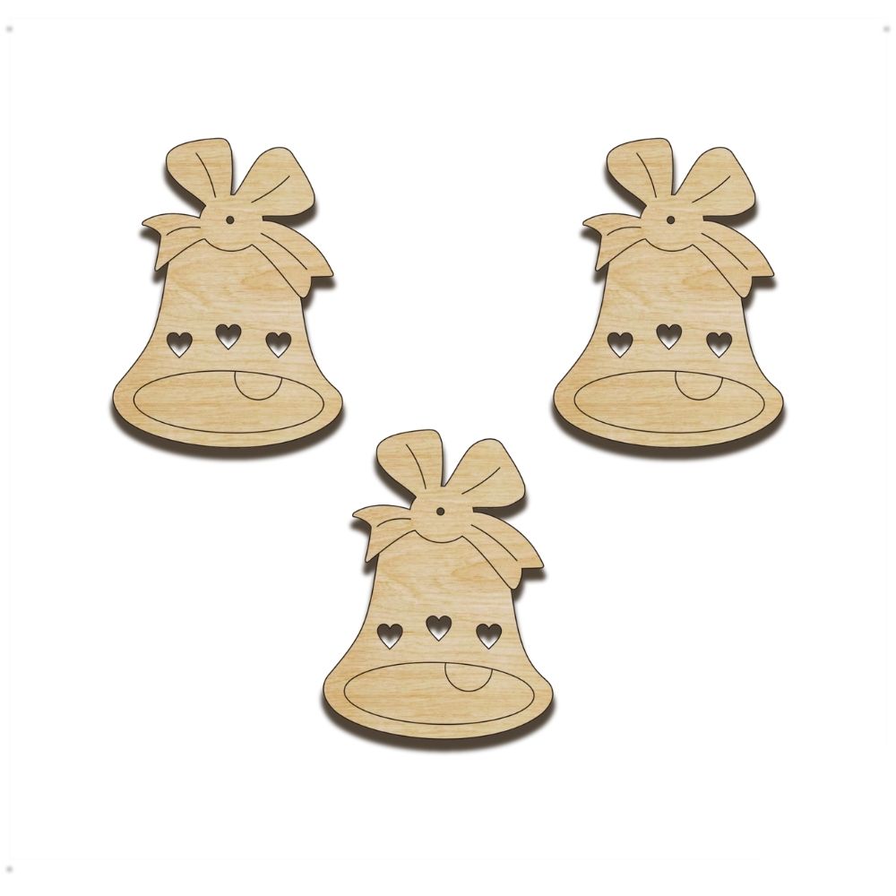 Výrez - Zvončeky 3ks