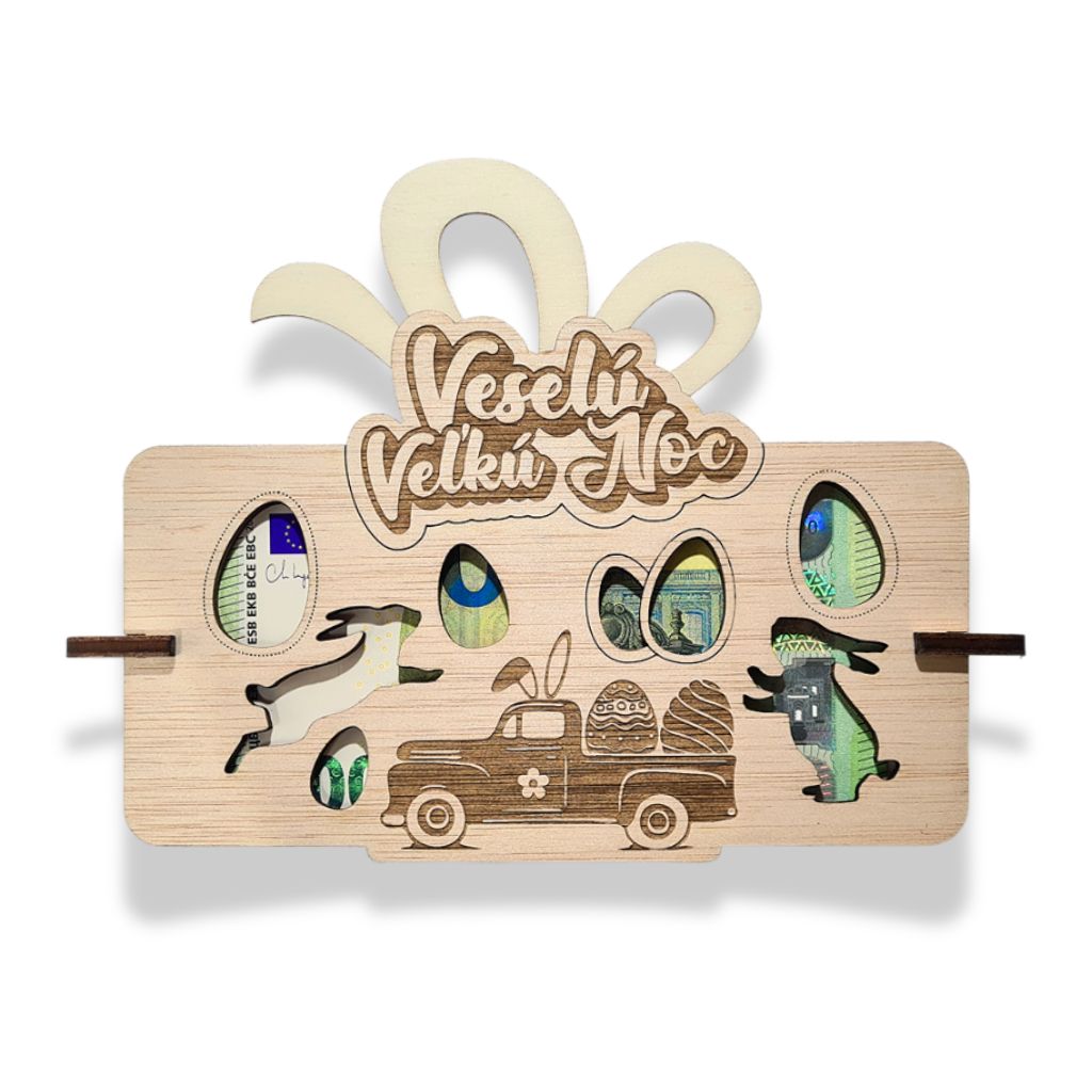 Obálka na peniaze - na Velkú Noc