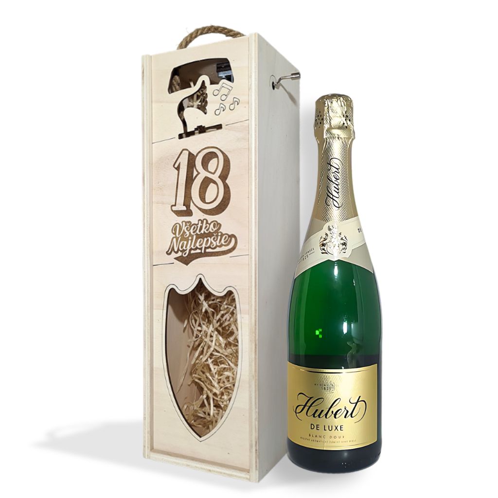 Krabica na šampanské - K 18 Narodeninám