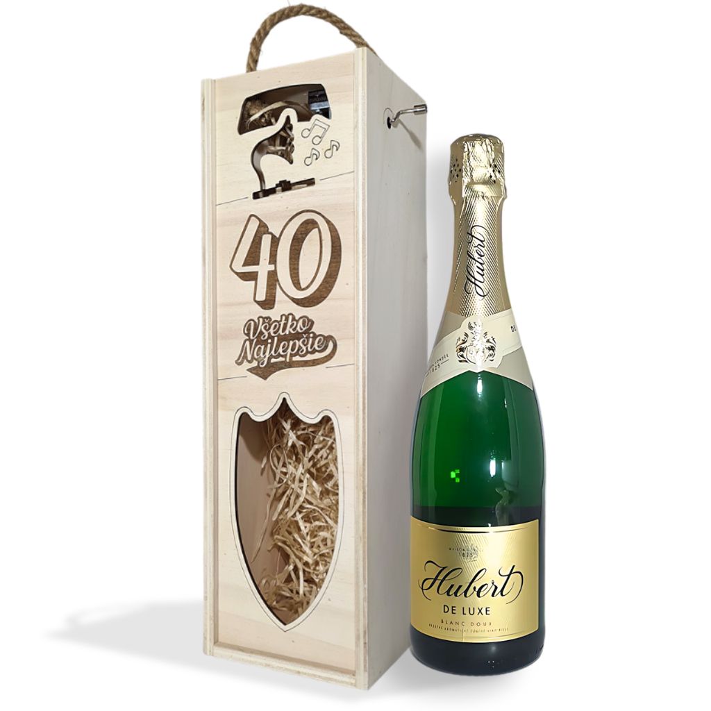 Krabica na šampanské - K 40 Narodeninám
