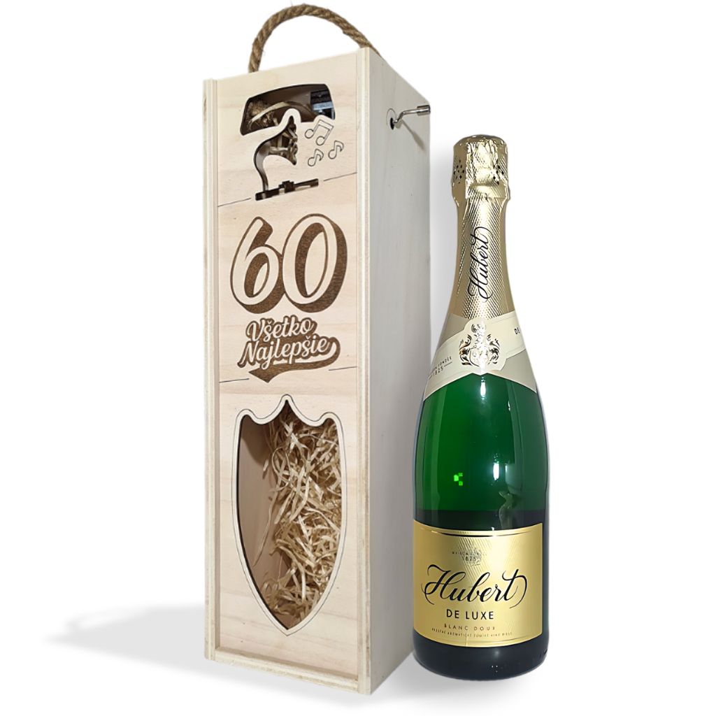 Krabica na šampanské - K 60 Narodeninám