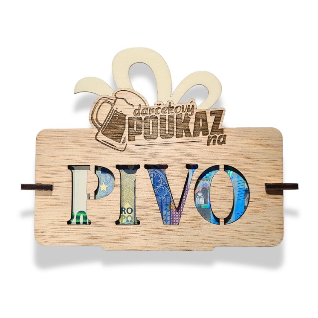 Darčekový poukaz na Pivo