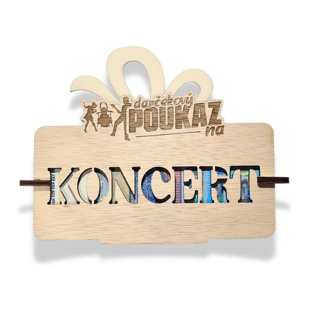 Darčekový poukaz na Koncert