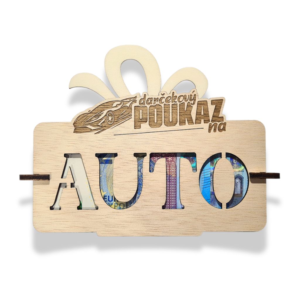 Darčekový poukaz na Auto