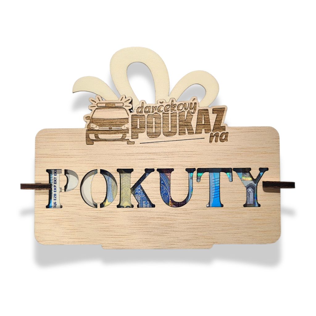 Darčekový poukaz na Pokuty