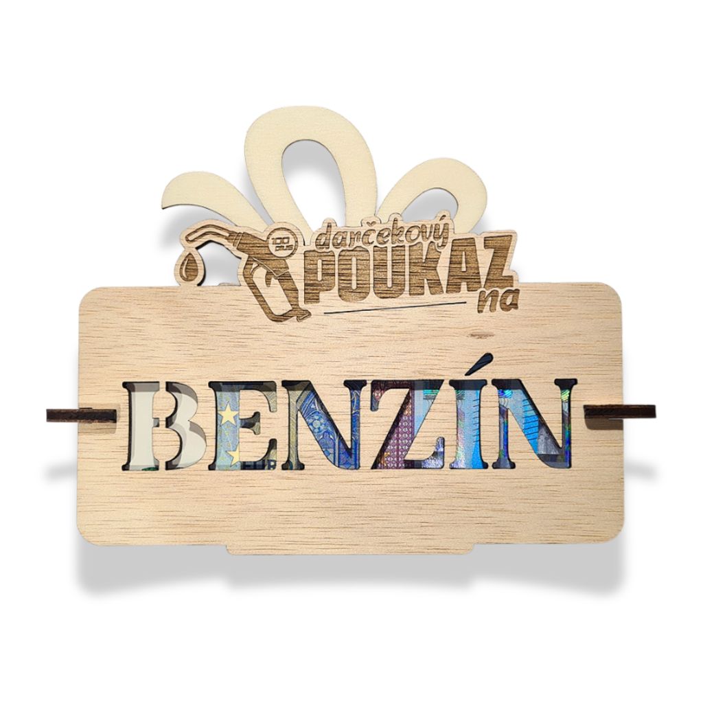 Darčekový poukaz na Benzín