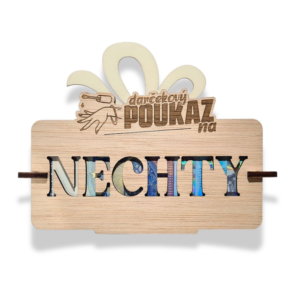 Darčekový poukaz na Nechty