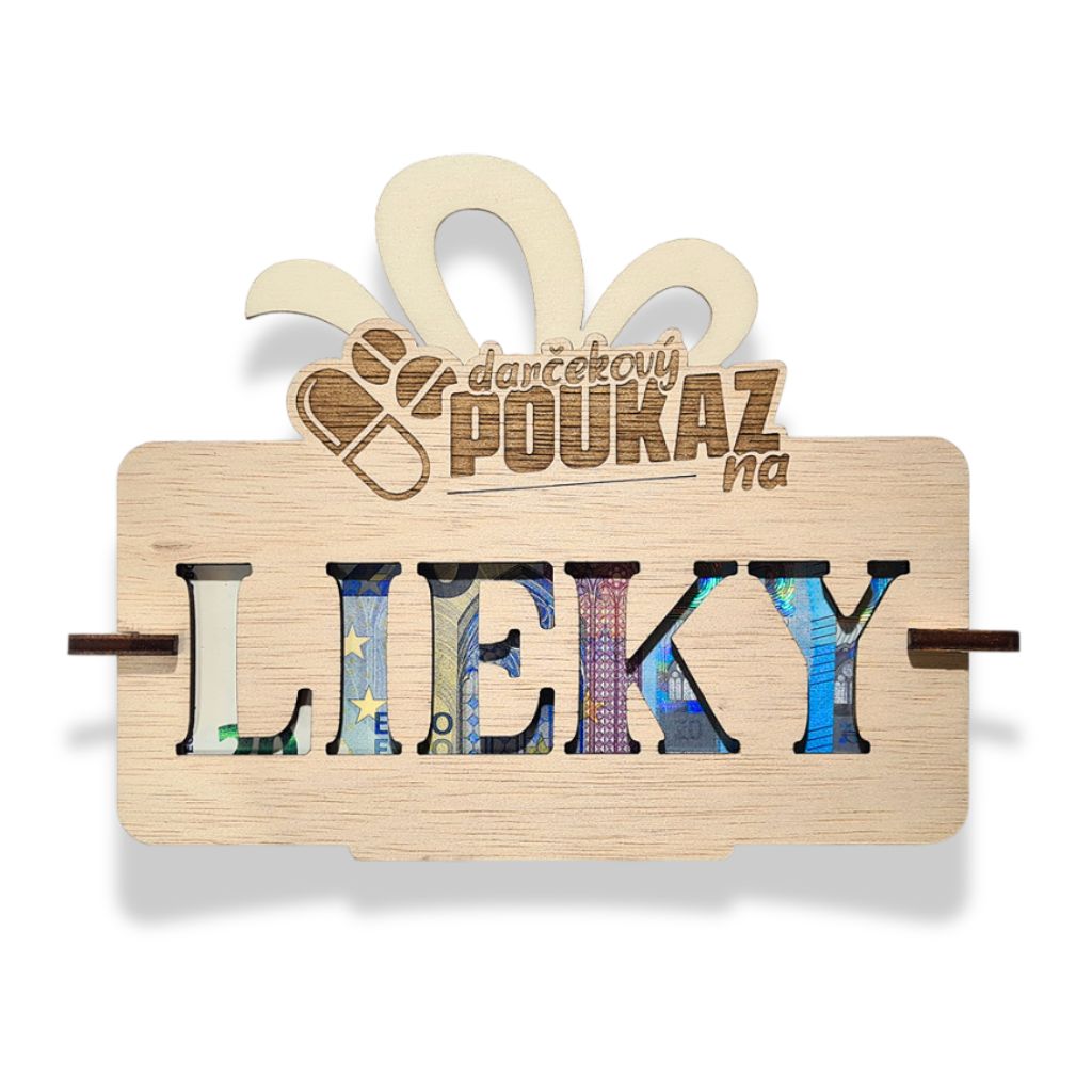 Darčekový poukaz na Lieky