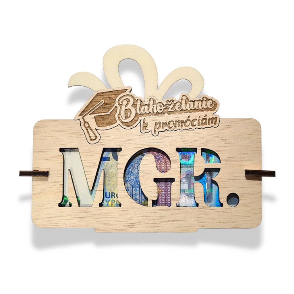 Darček k promóciám - Mgr.