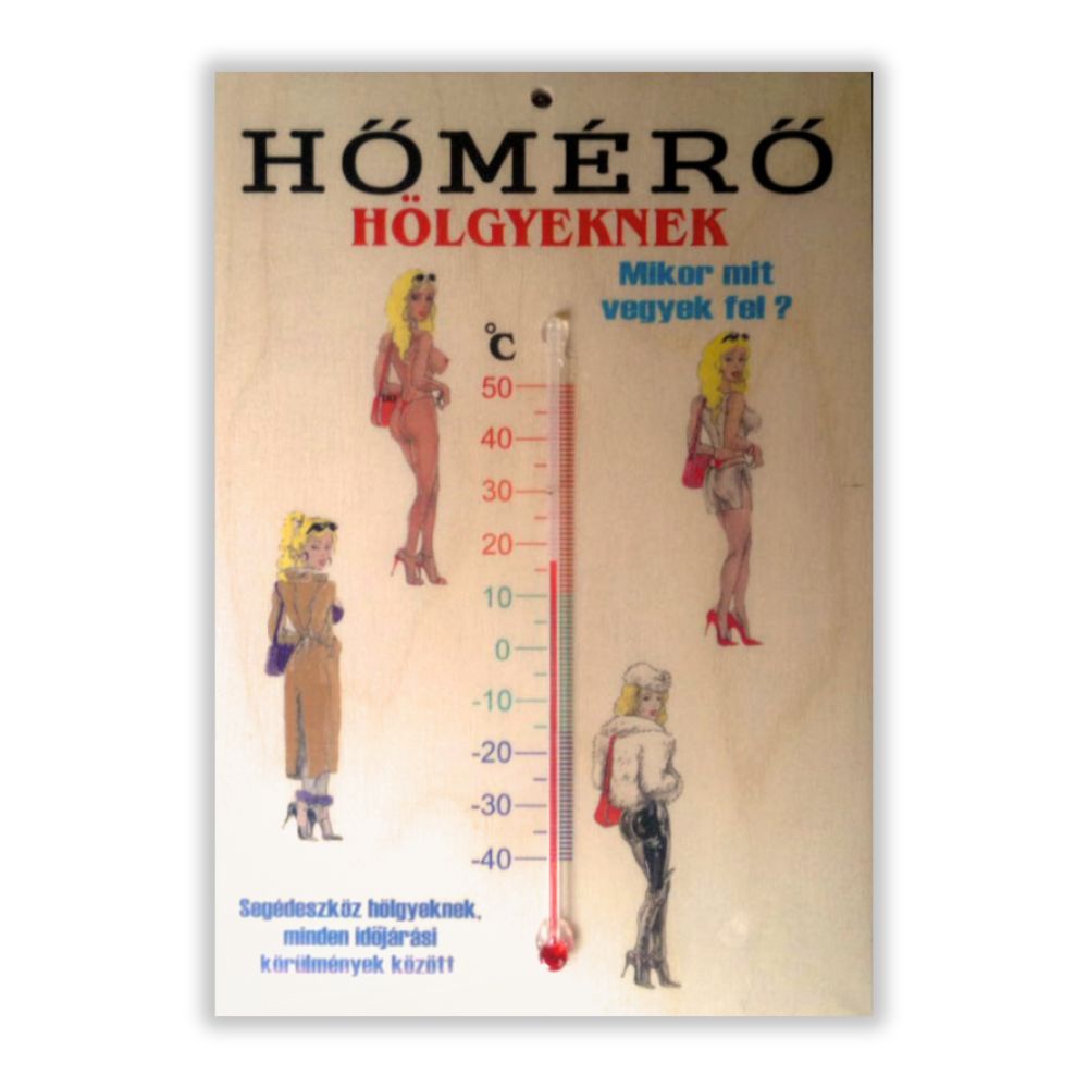 Hőmérő Holgyeknek