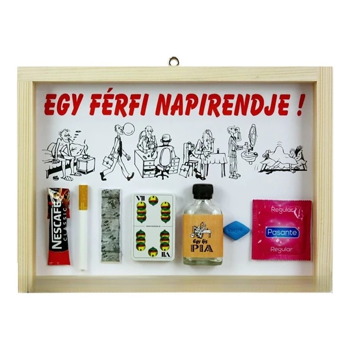 Férfi napirendje