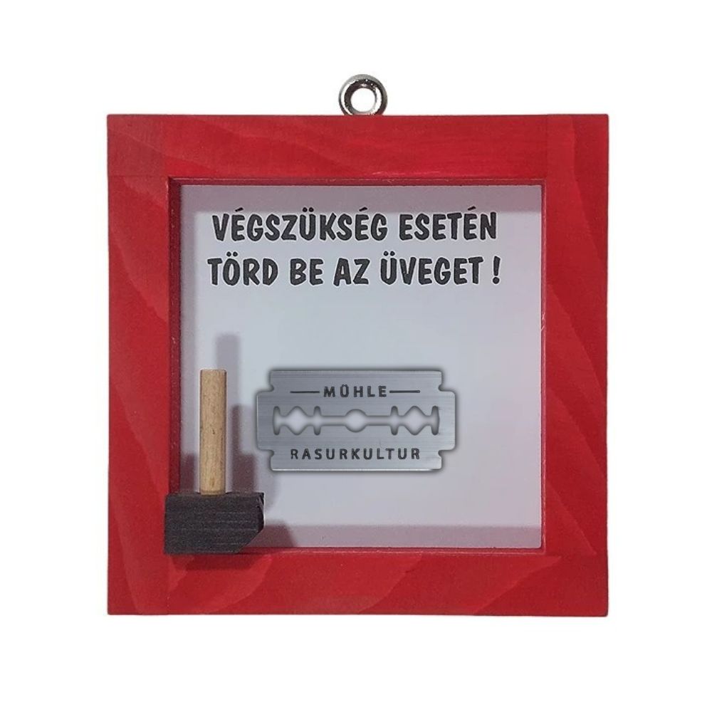 Szügség esetén - borotva