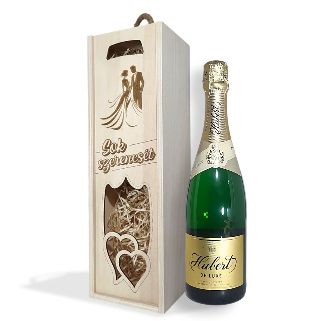 Pezsgő doboz - Esküvői