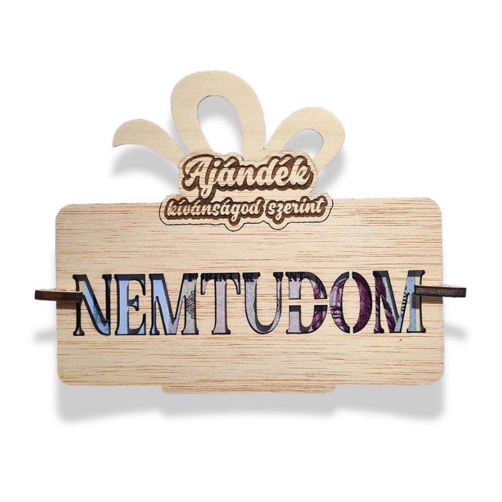 Képeslap pénzre - Nemtudom