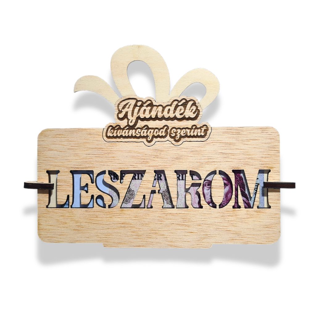 Képeslap pénzre - Leszarom