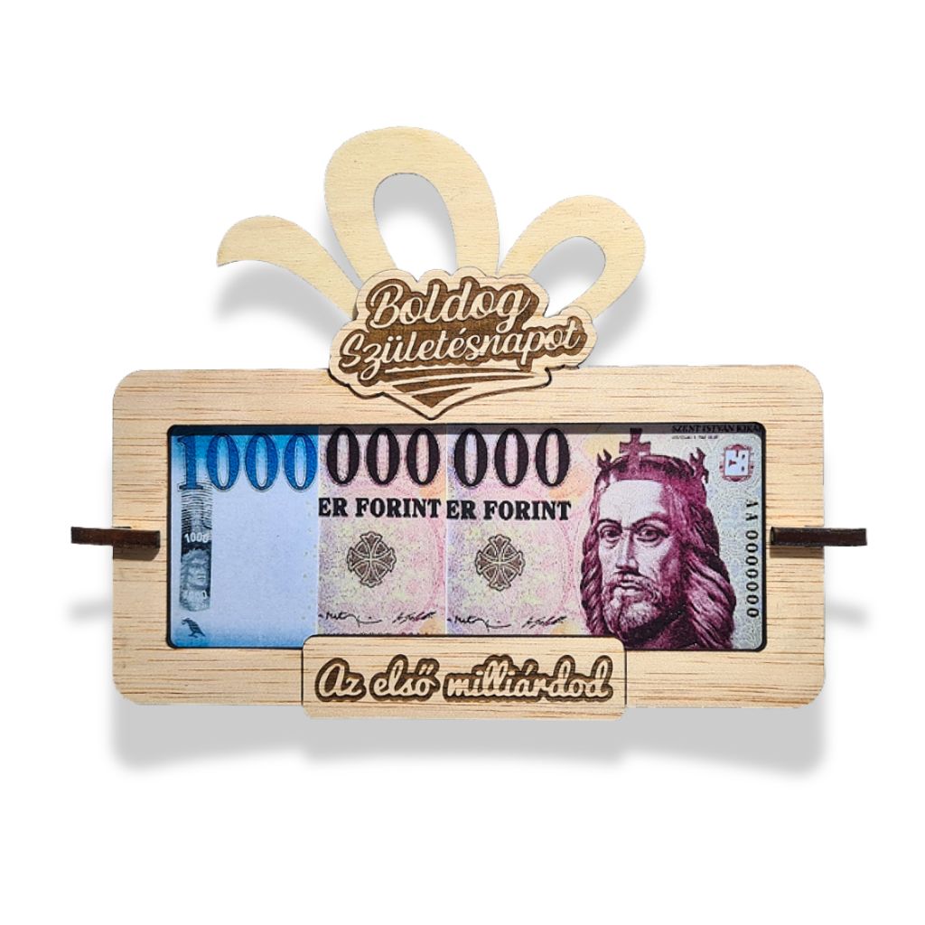 Első milliárdod - Boldog szülinapot