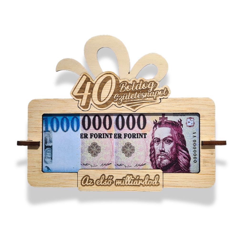 Első milliárdod - Évszámokkal