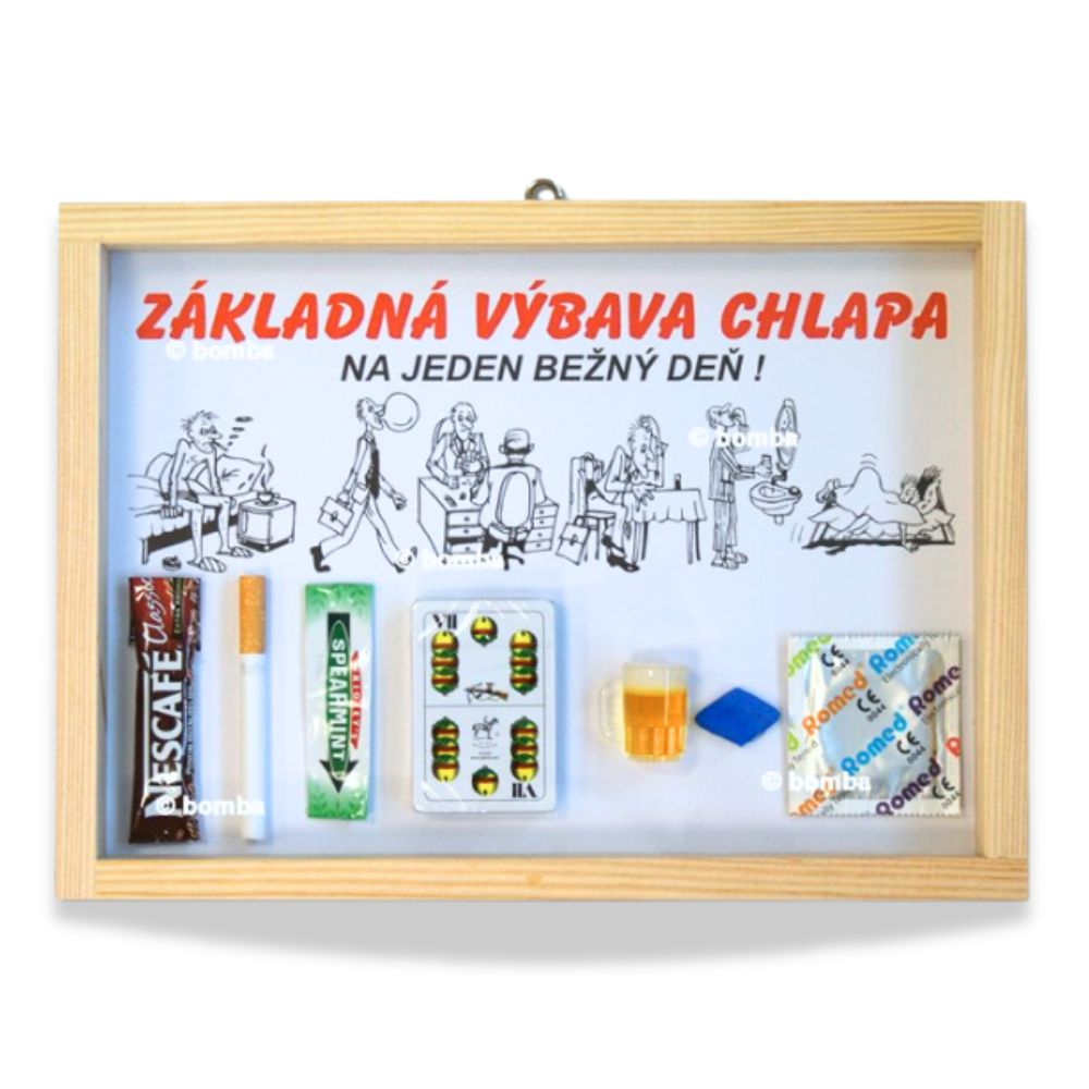 Výbava na bežný deň chlapa