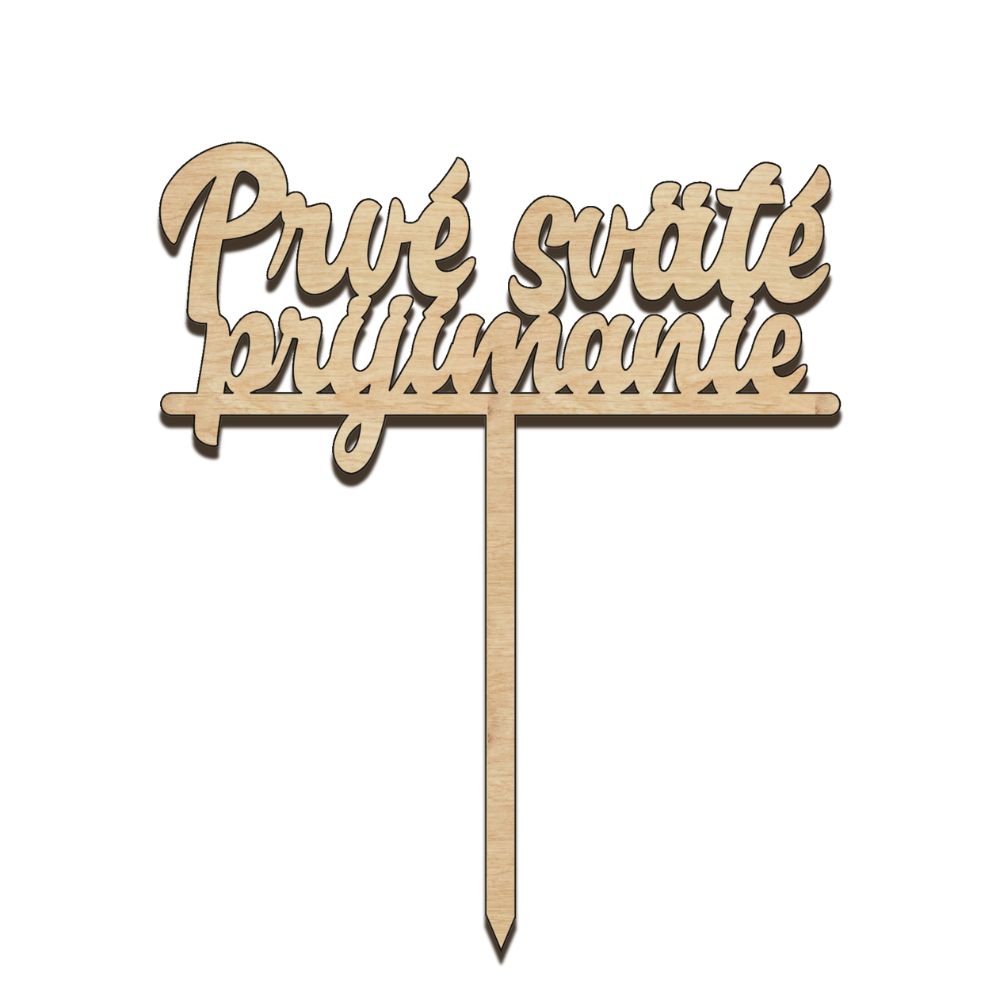 Prijímanie - nápis