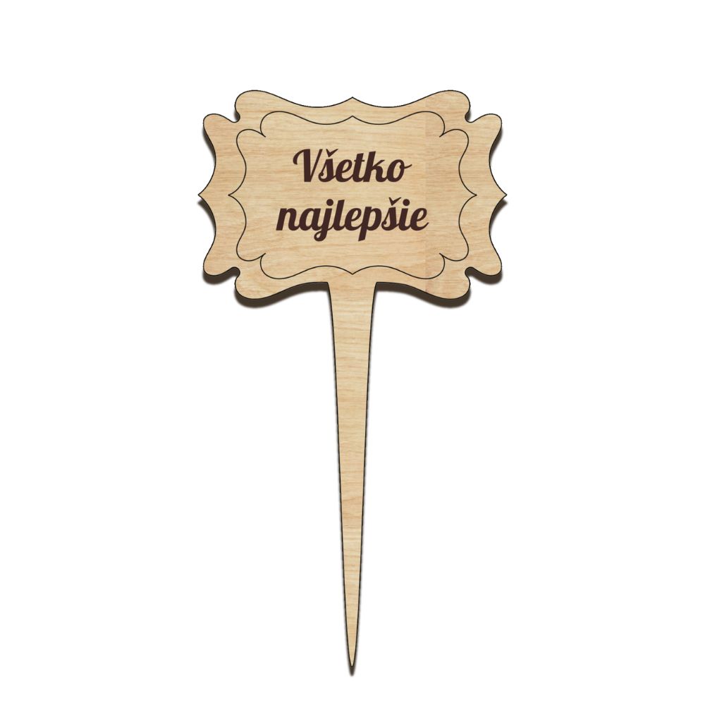 Všetko najlepšie  - tabuľka