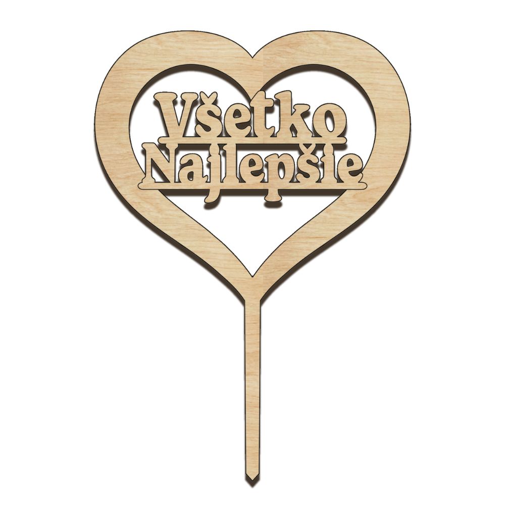 Všetko najlepšie  - srdce