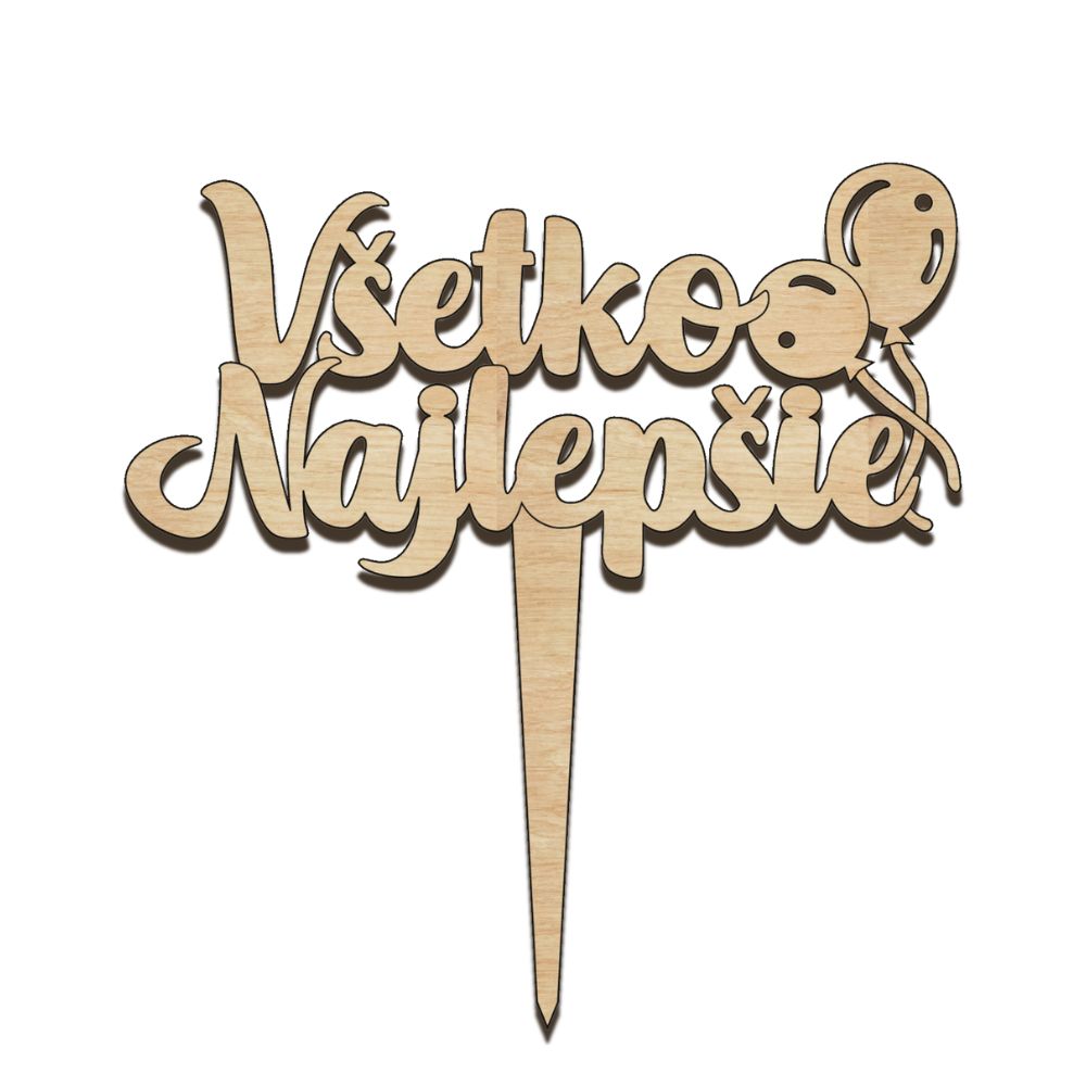 Všetko najlepšie  - balóny