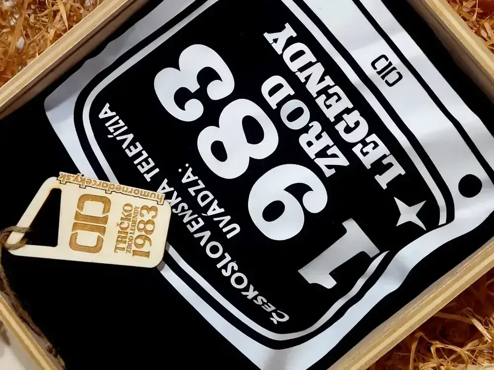 Tričko v darčekovej krabici | Mužské