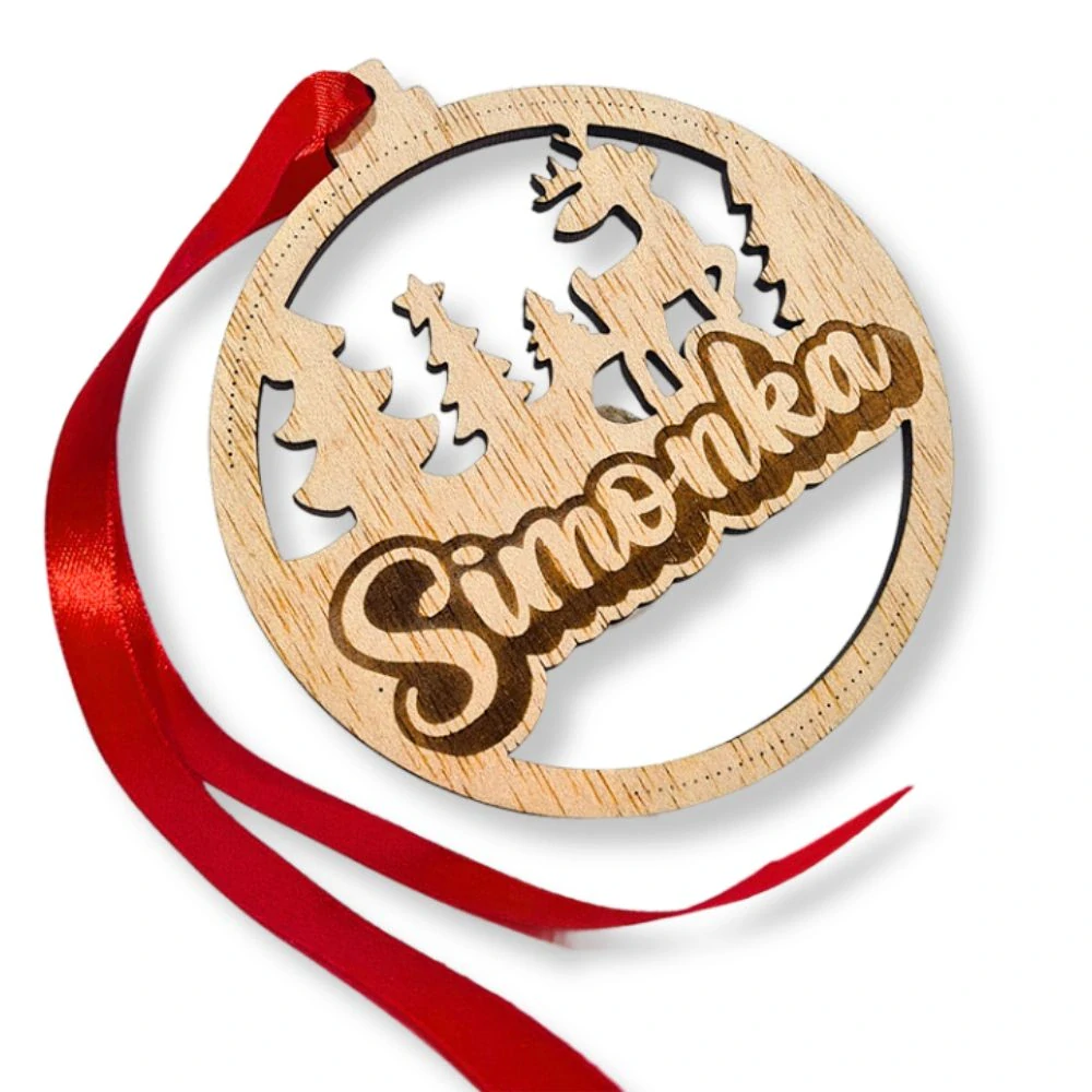 Vianočná guľa | S menom