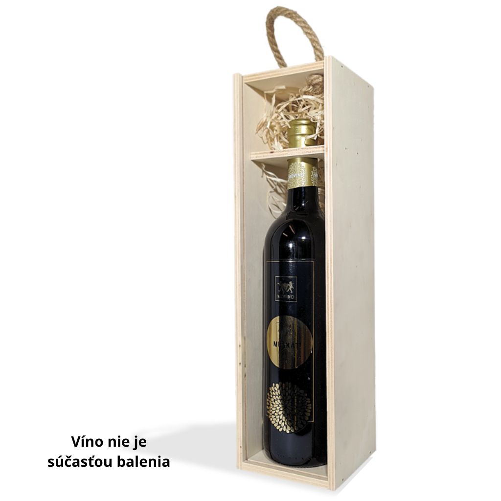 Krabica na víno - Svadobná