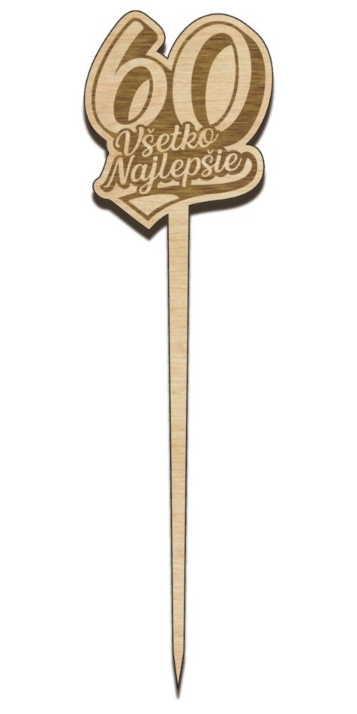 Čísla  - veľké gravírované