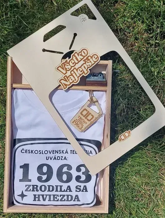 Tričko v darčekovej krabici | Ženské