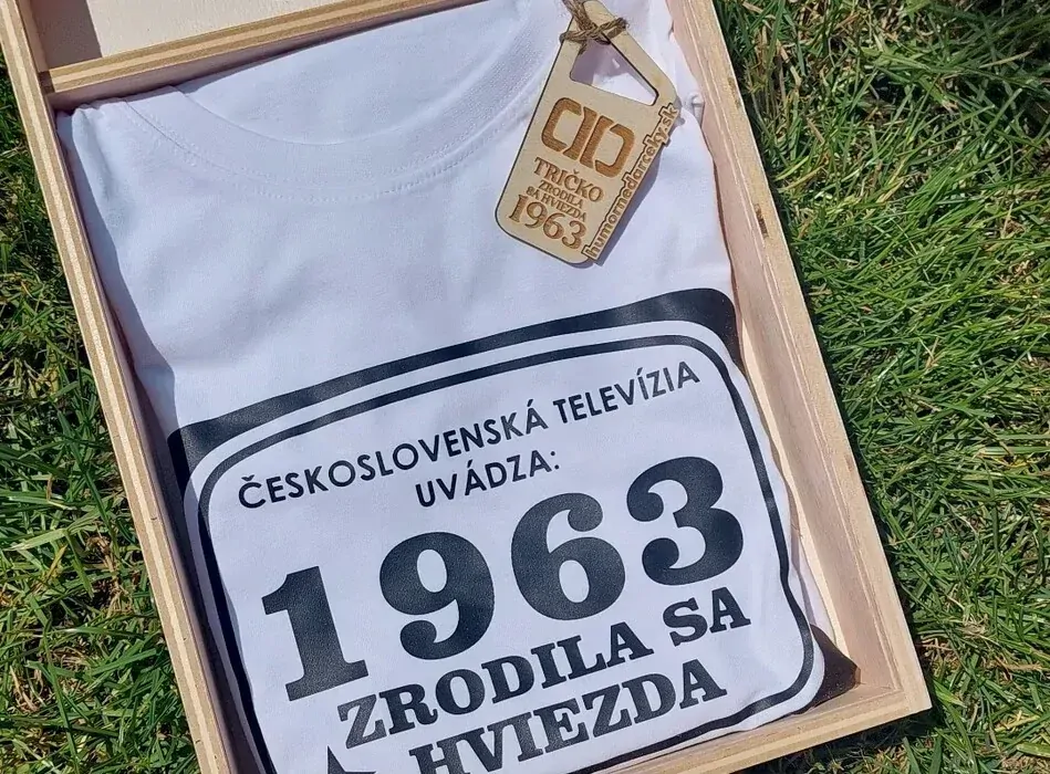 Tričko v darčekovej krabici | Ženské