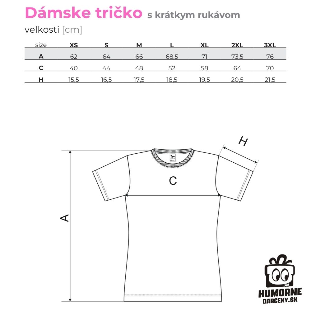 Vianočné tričko sobík - Dámske